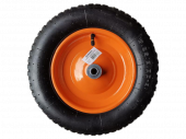 Колесо пневматическое КТ-360-16 (360 мм, d 16мм, для тачки 65-1)
