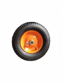 Колесо пневматическое КТ-380-16 (380 мм, d 16мм, для тачек 90-1, 110-1)