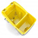 Ведро TTS Action PRO со сливом, желтое, 30 л