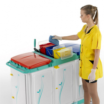 Салфетки для протирки MULTI-T синие, 5 шт