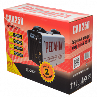 Сварочный аппарат РЕСАНТА САИ-250 в кейсе
